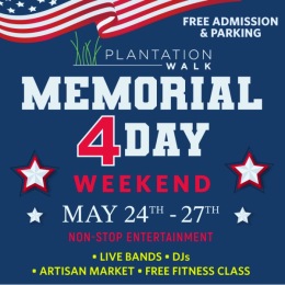 Rise residents, join us to experience live music every day with performances by Faith Wheel, Gabriel Dou, Chris Monteleone and Radio! Instagram post from @riseplantationwalk on May 18, 2024 18:02:52pm